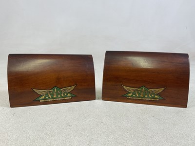 Lot 87 - A pair of WWI AVRO 504 wooden propeller...