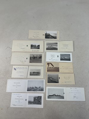 Lot 9 - An interesting group of military greeting...