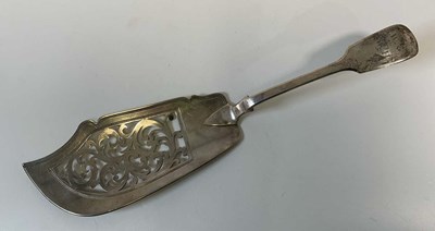 Lot 624 - JOHN STONE; an early Victorian hallmarked...