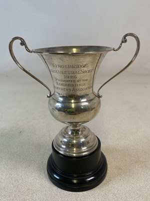 Lot 581 - PAGE, KEEN & PAGE; a George V hallmarked...