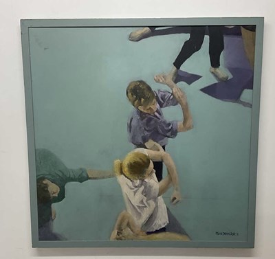 Lot 494 - BRIAN DENNINGTON; oil on board, group of...
