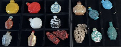 Lot 406 - A group of sixteen modern Chinese decorative...