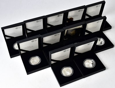 Lot 1090 - ROYAL MINT; The Queen's Beasts, eleven 1oz...