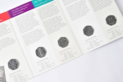 Lot 1104 - ROYAL MINT; celebrating fifty years of the 50p,...