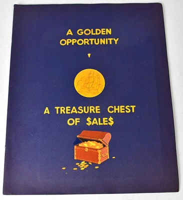 Lot 1048 - An unusual advertising folio titled 'A Golden...
