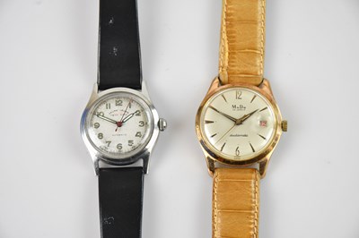 Lot 532 - MUDU; a gentleman's gold plated and stainless...