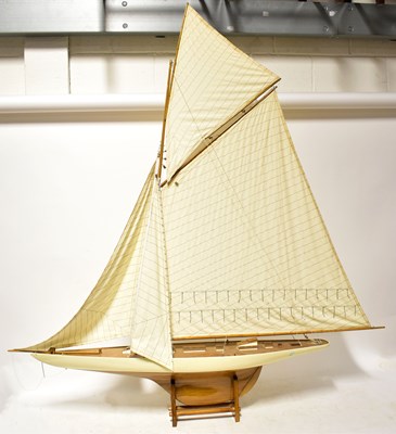 Lot 772 - A large model yacht by Nauticalia of London,...