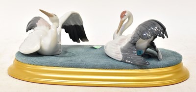 Lot 156 - LLADRÓ; a fluttering crane figurine, model no....