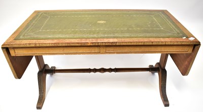 Lot 16 - A group of Regency reproduction furniture,...