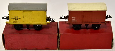 Lot 383 - HORNBY; two boxed O gauge items, no. R172 No.1...