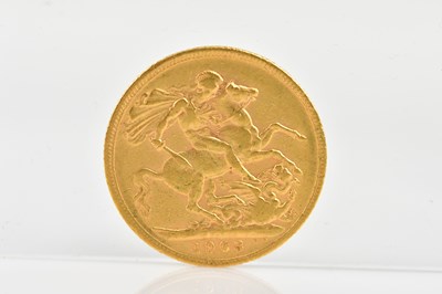 Lot 1047 - An Edward VII full sovereign, 1908.