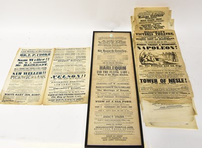 Lot 1045 - A 19th century Theatre-Royal Liverpool...