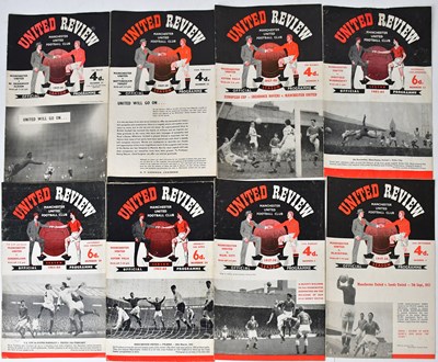 Lot 1024 - MANCHESTER UNITED; a group of Manchester...