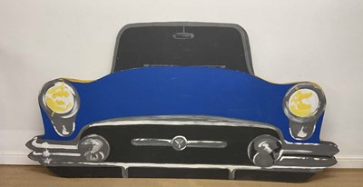 Lot 33 - Three theatrical backing boards in the style...