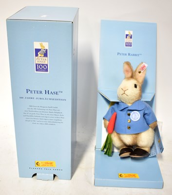 Lot 610 - STEIFF; a Peter Rabbit 100 Years Anniversary...