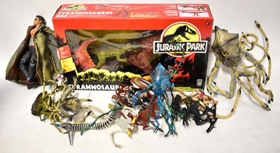 Lot 626 - A collection of dinosaur and alien related...