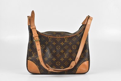 Lot 161 - LOUIS VUITTON; a monogram coated canvas...