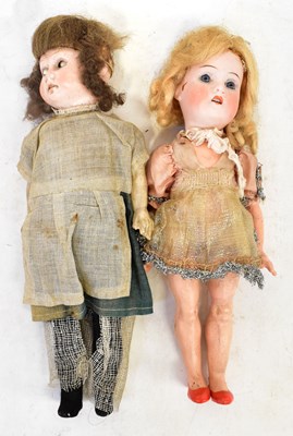 Lot 515 - A Heubach Koppels Dorf bisque headed doll, no....