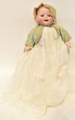 Lot 510 - A Georgene Averill Bonny Babe bisque head baby...