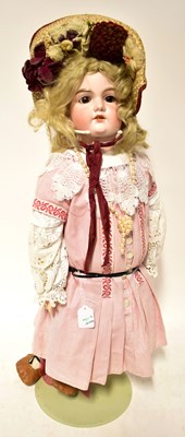 Lot 538 - ARMAND MARSEILLE; a bisque head doll, no. 14,...