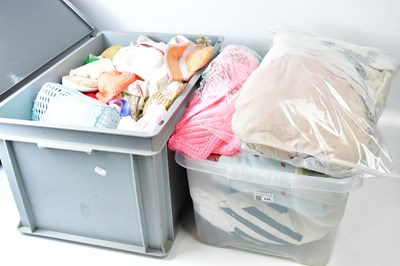 Lot 630 - A large quantity of dolls' pram soft...