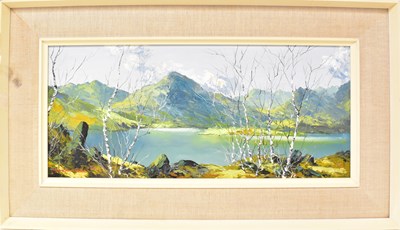 Lot 842 - CHARLES WYATT WARREN (1908-1993); oil on board,...