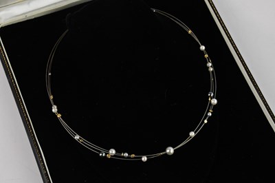 Lot 2046 - BOODLE & DUNTHORNE; a  white metal three...