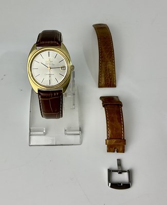 Lot 801 - OMEGA; a late 1960s gentleman's automatic...