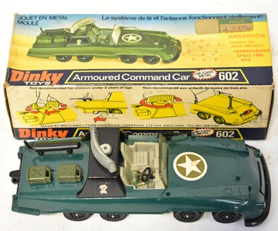 Lot 466 - DINKY TOYS; a Gerry Anderson Armoured Command...