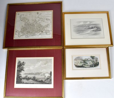 Lot 922 - Seven various etchings relating to Liverpool...