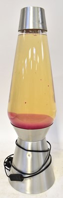 Lot 102 - A modern Mathmos-style lava lamp, height 68cm.