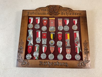 Lot 120 - An unusual collection of twenty-one Swiss...