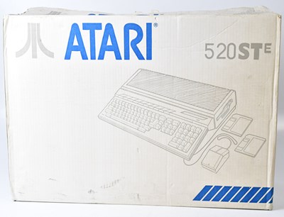Lot 650 - ATARI; a boxed 520STe Home Computer System,...