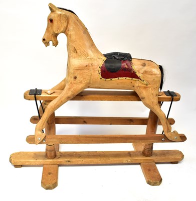 Lot 643 - A late 19th/early 20th century carved wooden...