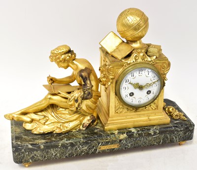 Lot 116 - AFTER MOREAU; a 19th century French gilt...