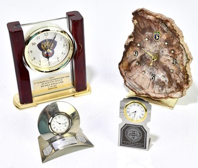 Lot 226 - VARIOUS FOOTBALL; four timepieces, the first...