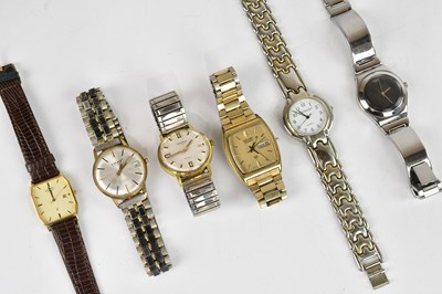 Lot 551 - A group of gentleman's dress watches, various...