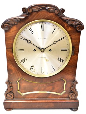 Lot 144 - EDWARD MASSEY; a Victorian mahogany bracket...