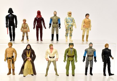 Lot 690 - STAR WARS; eleven vintage plastic action...