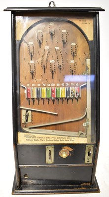 Lot 648 - A vintage coin-operated upright table pinball...