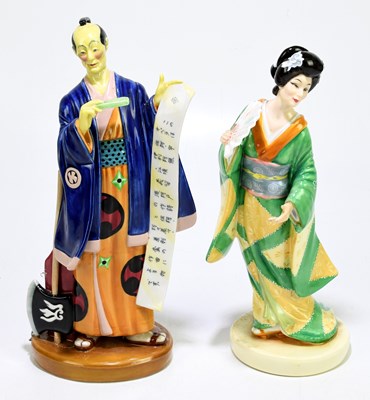 Lot 594 - ROYAL DOULTON; two figures comprising HN2899...