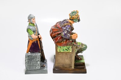 Lot 654 - ROYAL DOULTON; two figures, 'The Centurion',...