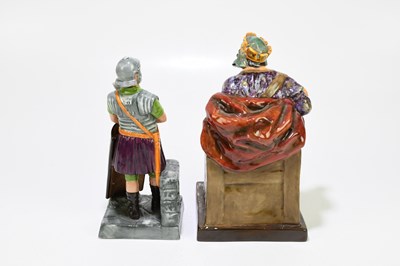 Lot 654 - ROYAL DOULTON; two figures, 'The Centurion',...