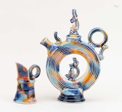 Lot 1244 - STEVE WOODHEAD (born 1956); a flamboyant...