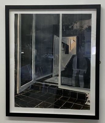 Lot 527 - ELEANOR MAY WATSON; oil on paper, 'A Sort of...