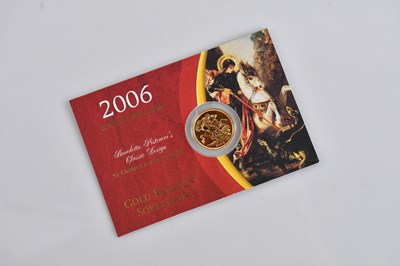 Lot 18 - ROYAL MINT; a 2006 gold bullion sovereign, in...