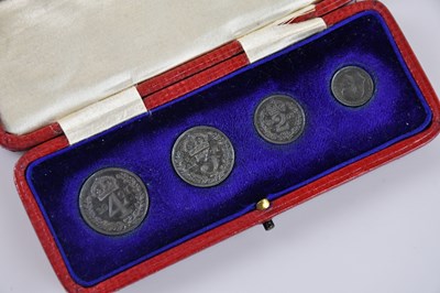 Lot 30 - MAUNDY MONEY; an Edward VII 1907 Maundy Money...