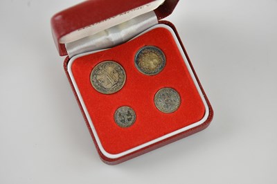 Lot 25 - MAUNDY MONEY; an 1828 Maundy Money silver coin...