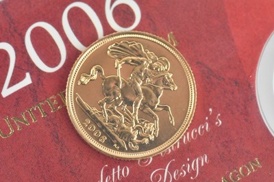 Lot 1030 - An Elizabeth II, 2006 ‘Gold Bullion’ sovereign,...