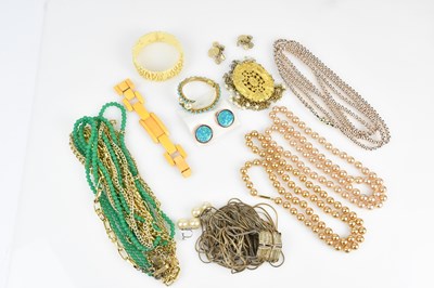 Lot 320 - FLORENZA, USA; a c 1950s gold tone snap...